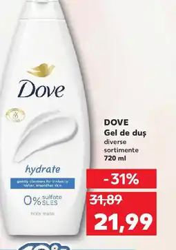 Kaufland DOVE Gel de duş Ofertă