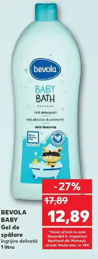 Kaufland BEVOLA BABY Gel de spălare Ofertă