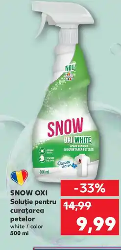 Kaufland SNOW OXI Soluţie pentru curațarea petelor Ofertă