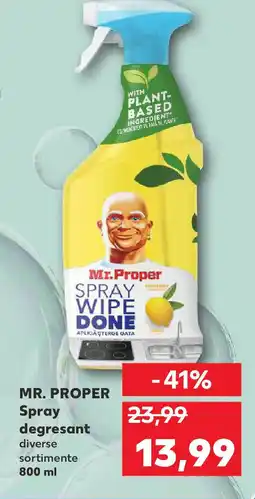 Kaufland MR. PROPER Spray degresant Ofertă