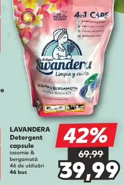 Kaufland LAVANDERA Detergent capsule Ofertă