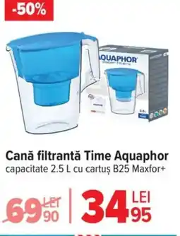 Carrefour Canǎ filtrantă Time Aquaphor Ofertă