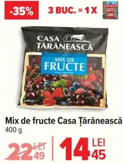 Carrefour Mix de fructe Casa Țărănească Ofertă