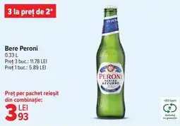 Carrefour Bere Peroni Ofertă