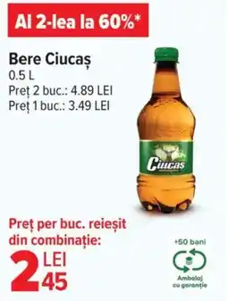 Carrefour Bere Ciucas Ofertă