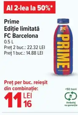 Carrefour Prime Ediţie limitată FC Barcelona Ofertă