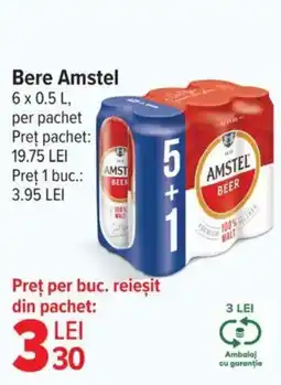 Carrefour Bere Amstel Ofertă