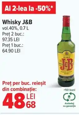Carrefour Whisky J&B Ofertă