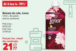 Carrefour Balsam de rufe, Lenor Ofertă