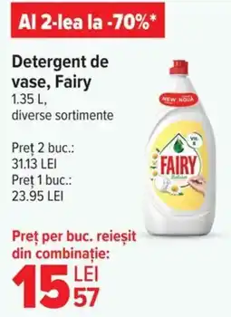 Carrefour Detergent de vase, Fairy Ofertă
