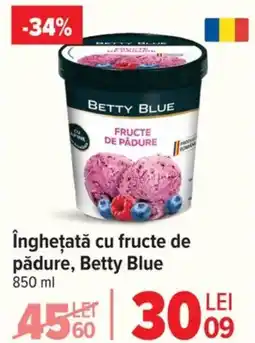 Carrefour Îngheţată cu fructe de pădure, Betty Blue Ofertă