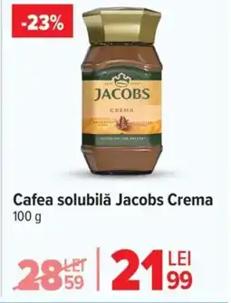 Carrefour Cafea solubilǎ Jacobs Crema Ofertă