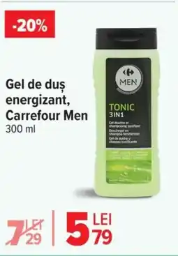 Carrefour Gel de duş energizant, Carrefour Men Ofertă