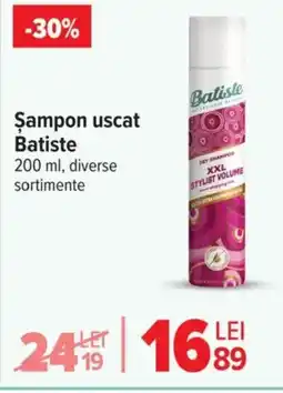 Carrefour Şampon uscat Batiste Ofertă