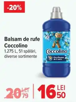 Carrefour Balsam de rufe Coccolino Ofertă