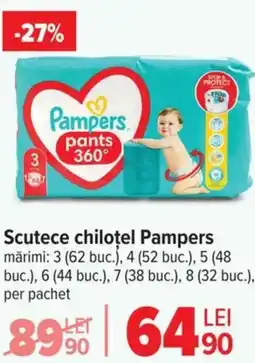 Carrefour Scutece chiloţel Pampers Ofertă