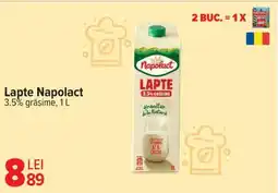 Carrefour Lapte Napolact Ofertă
