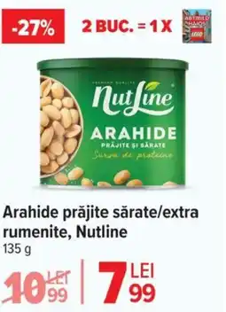 Carrefour Arahide prăjite sărate/extra rumenite, Nutline Ofertă