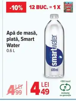 Carrefour Apă de masă, plată, Smart Water Ofertă