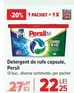 Carrefour Detergent de rufe capsule, Persil Ofertă