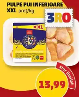 Penny Pulpe pui inferioare XXL Ofertă
