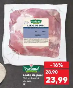 Kaufland Ceafă de porc Ofertă