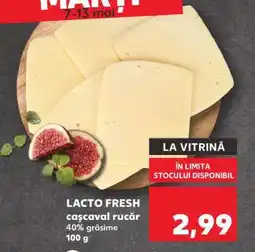 Kaufland LACTO FRESH Cașcaval Ručăr Ofertă