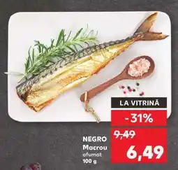 Kaufland NEGRU Macrou afumat Ofertă