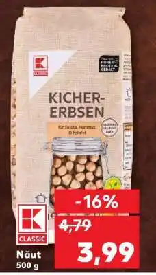 Kaufland K-Classic Kichererbsen Ofertă