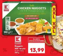 Kaufland Nuggets XXL de pui cu sos curry Ofertă