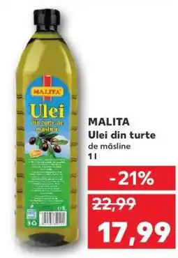 Kaufland MALITA Ulei din turte de măsline Ofertă
