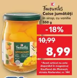 Kaufland Favourites Caise jumătăți Ofertă