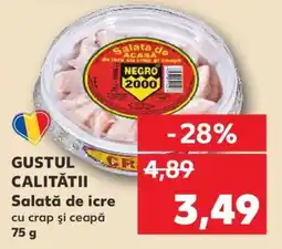 Kaufland Salată de icre cu crap și ceapă Ofertă