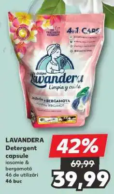 Kaufland LAVANDERA Detergent capsule Ofertă