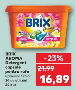 Kaufland BRIX AROMA Detergent capsule pentru rufe Ofertă