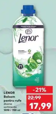 Kaufland LENOR Balsam pentru rufe Ofertă