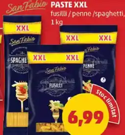 Penny Paste xxl fusilli / penne/spaghetti Ofertă