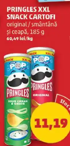 Penny Pringles xxl snack cartofi Ofertă