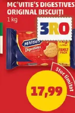 Penny Mc'vitie's digestives original biscuiti Ofertă
