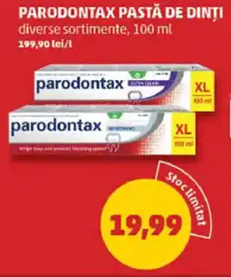 Penny Parodontax pastă de dinți Ofertă
