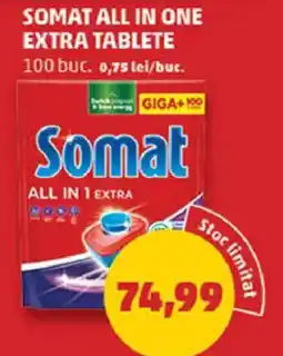 Penny Somat all in one extra tablete Ofertă