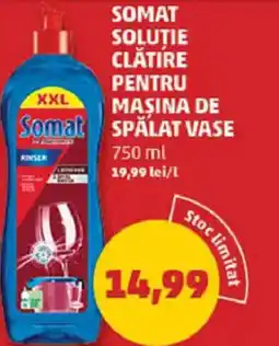 Penny Somat soluţie clătire pentru maşina de spalat vase Ofertă