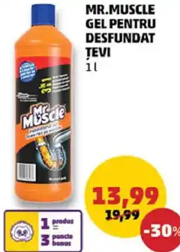 Penny Mr.muscle gel pentru desfundat tevi Ofertă