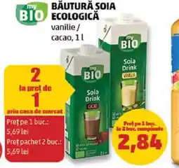 Penny Băutură soia ecologică Ofertă