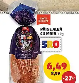 Penny Pâine albă cu maia Ofertă