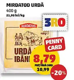 Penny Mirdatod urdă Ofertă