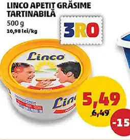 Penny Linco apetit grăsime tartinabilă Ofertă