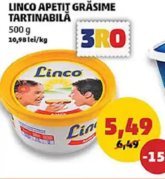 Penny Linco apetit grăsime tartinabilă Ofertă
