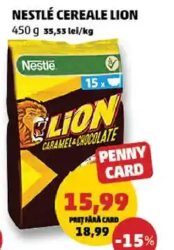 Penny Nestlé cereale lion Ofertă