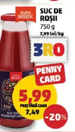 Penny Suc de roşii Ofertă